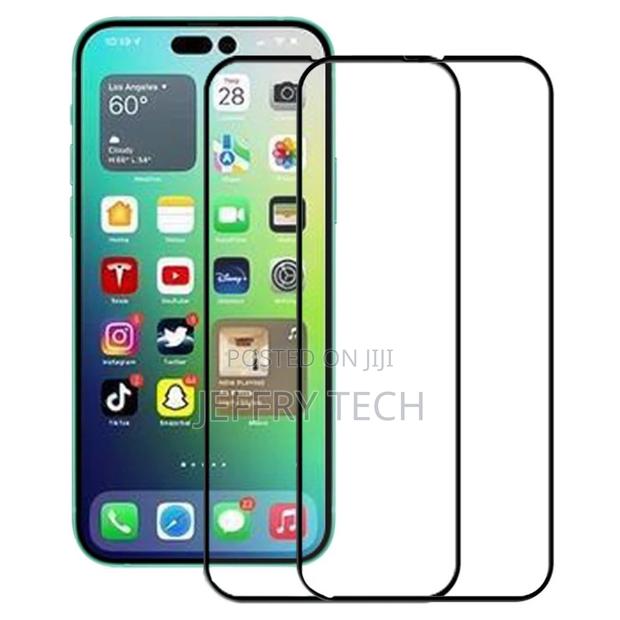 2 PCS Extra Strong Glass Screen Protector iPhone 14 Pro Max - main view