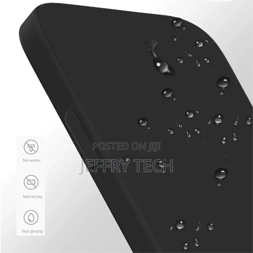 Anti-Drop Rubberized Cover for iPhone 14 Pro Max - Black