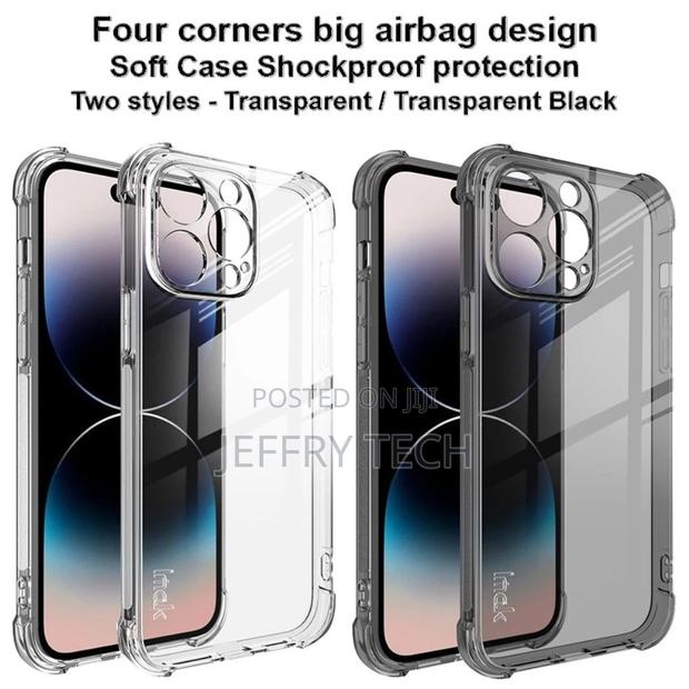 Airbag Cover for iPhone 14 Pro - Transparent - main view
