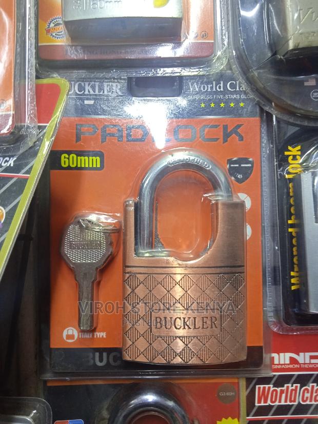 Buckler 60mm Padlock Anti-Theft Padlock 5 Star