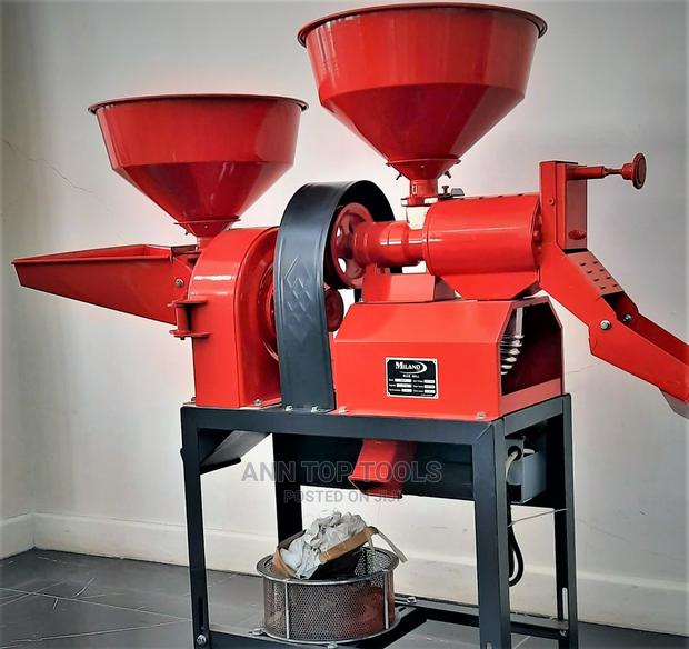 Milano Italia Multipurpose Rice Mill Without Motor