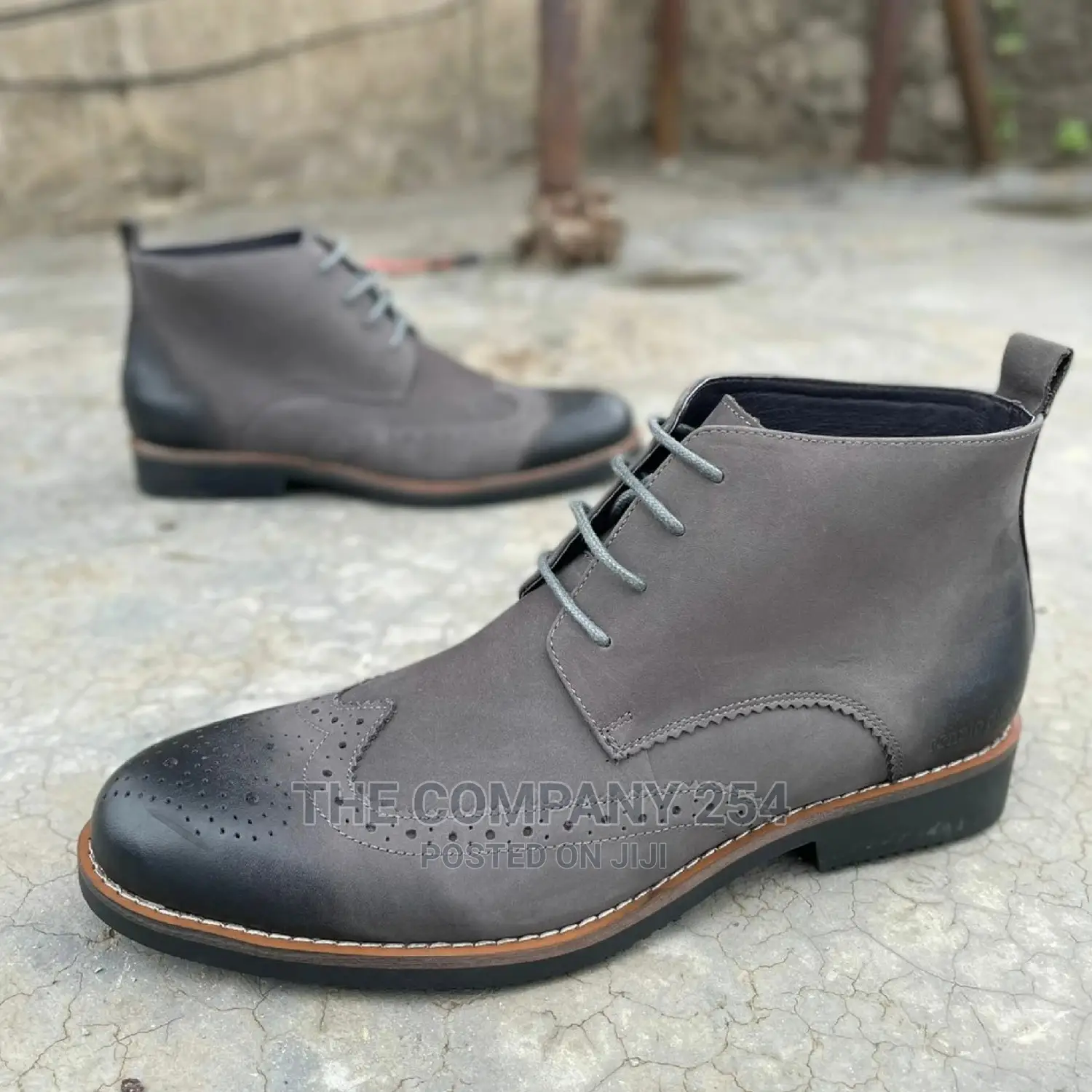 Original Quality Leather Boots Available .40 to 45 Ksh.4500