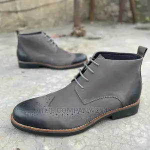 Original Quality Leather Boots Available .40 to 45 Ksh.4500