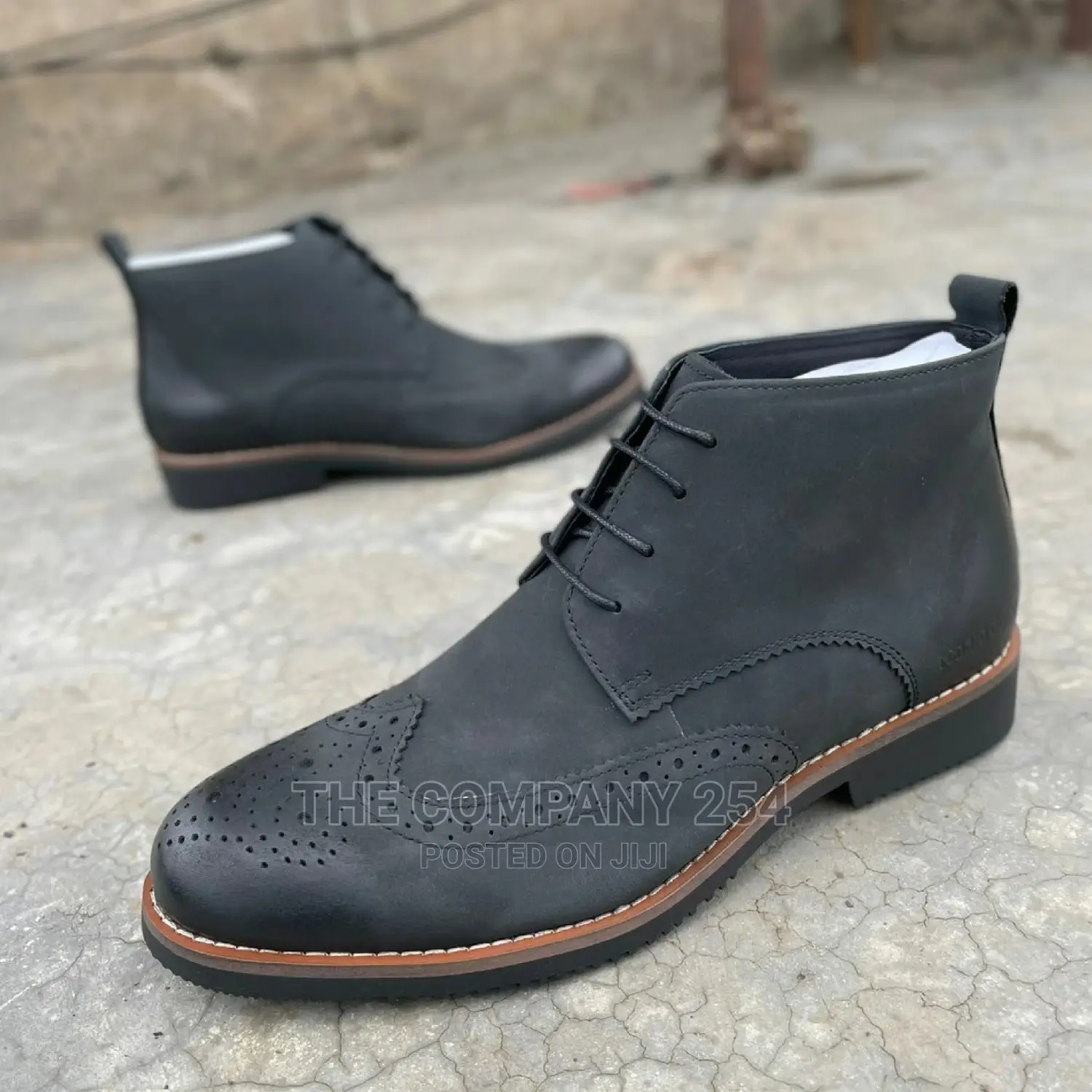 Original Quality Leather Boots Available .40 to 45 Ksh.4500