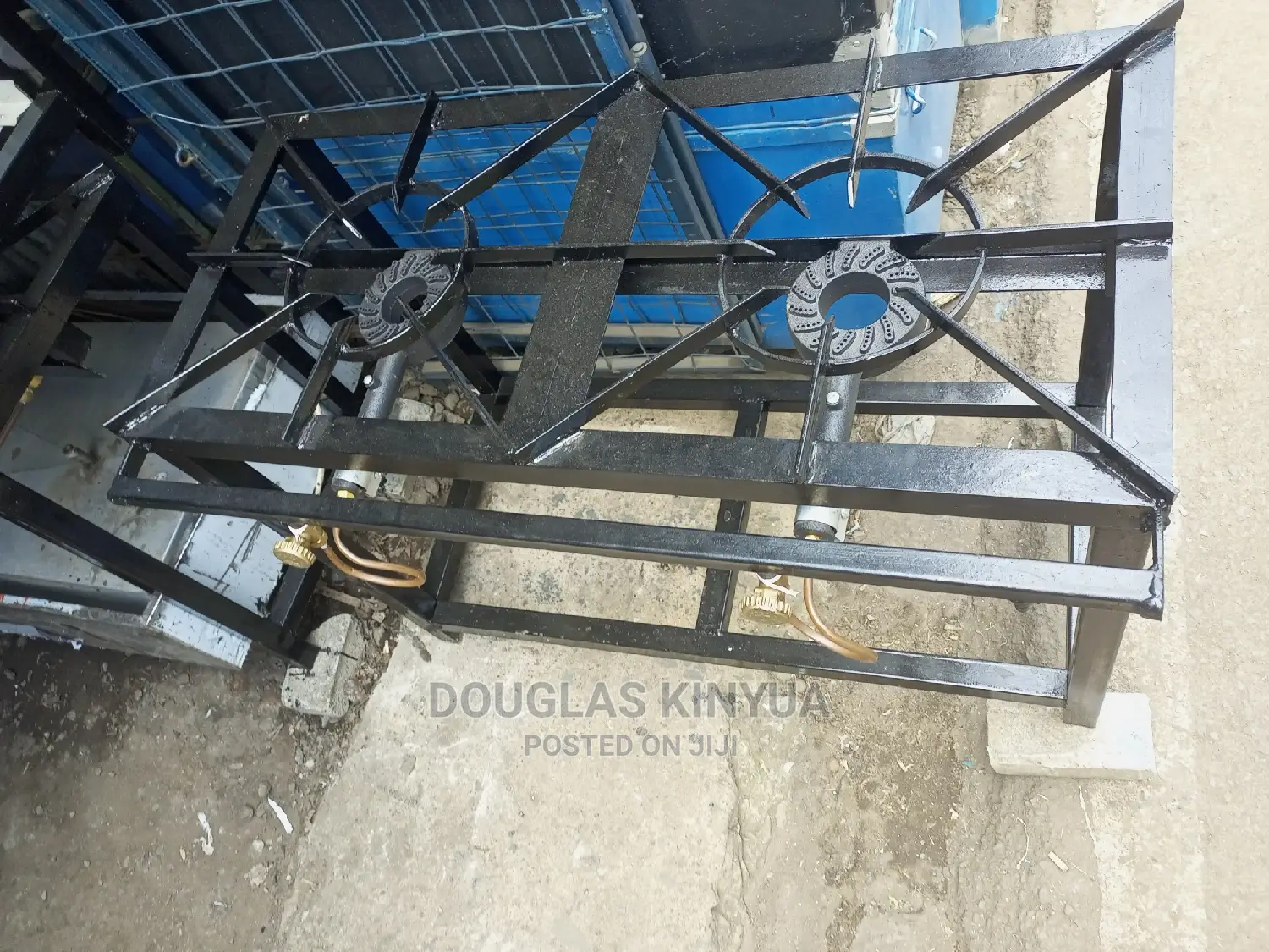 Gas Cooker 2burners (Mild Steel).