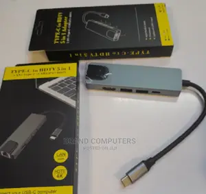 USB Type C Hub USB C Hub to Gigabit Ethernet Lan Adapter