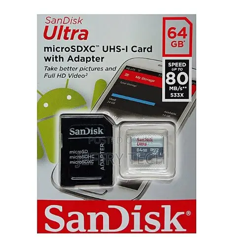 Sandisk 64GB Memory Card