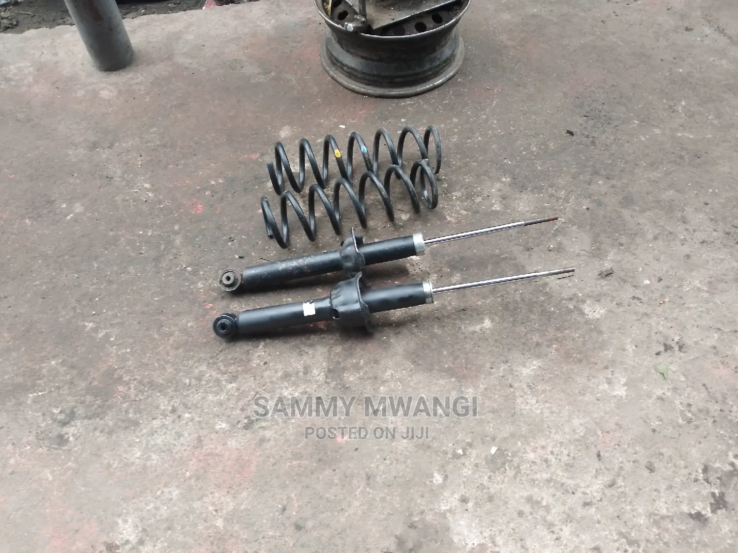 Honda Rd1 Rear Shocks and Springs
