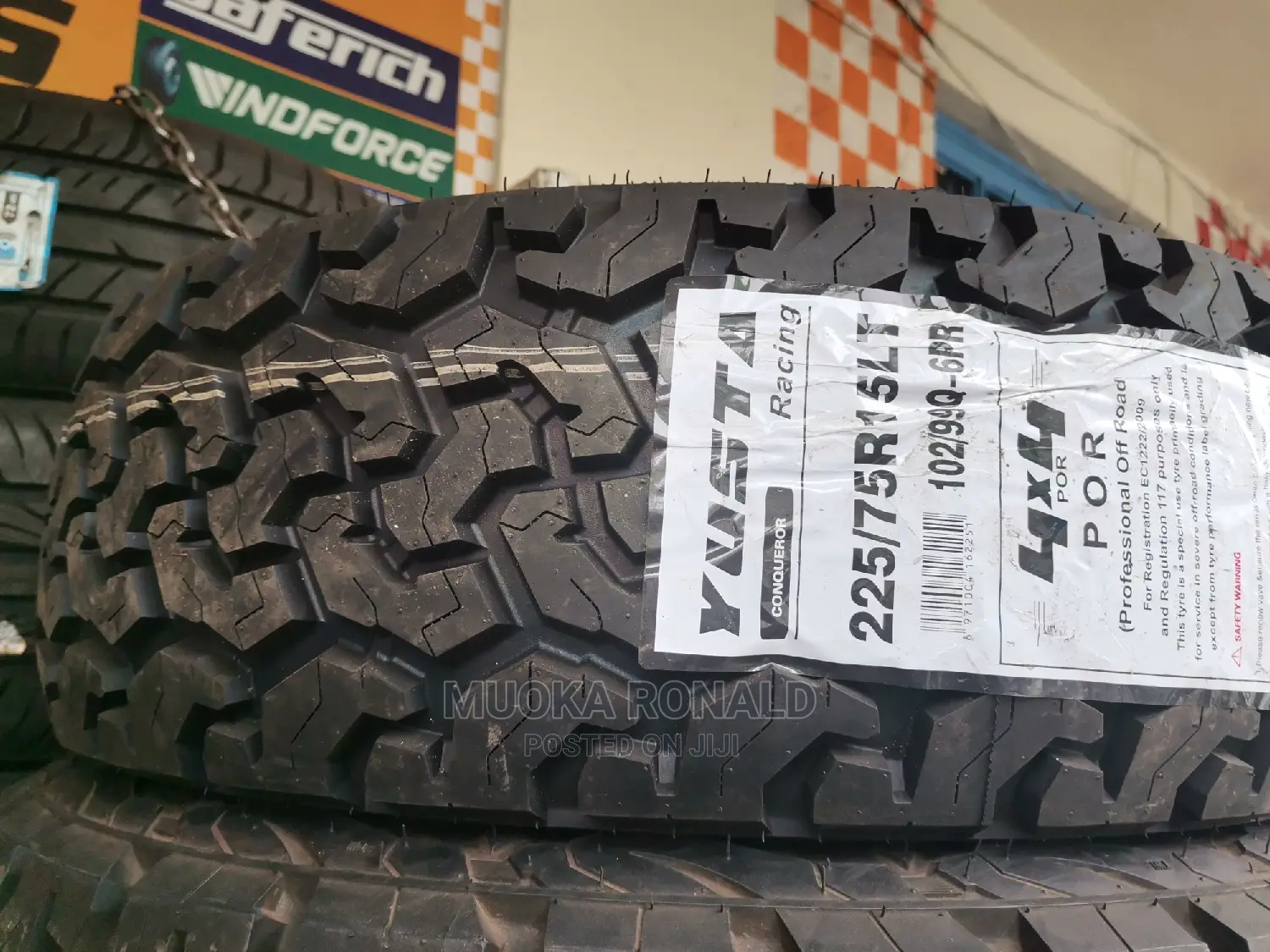 225/75r15 Yusta Tyre (A/T) 6pr