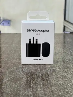 25W Samsung Charger (Super Fast Charge With USB Type-C Cable