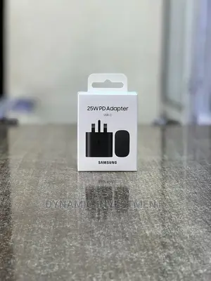 25W Samsung Charger (Super Fast Charge With USB Type-C Cable