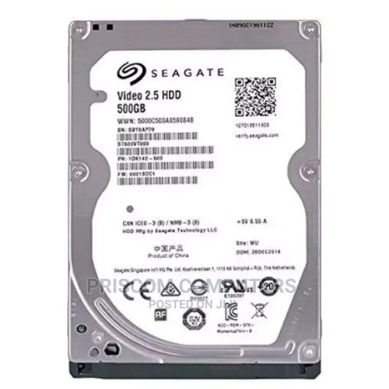 500 GB Laptop HARD Disk - Seagate
