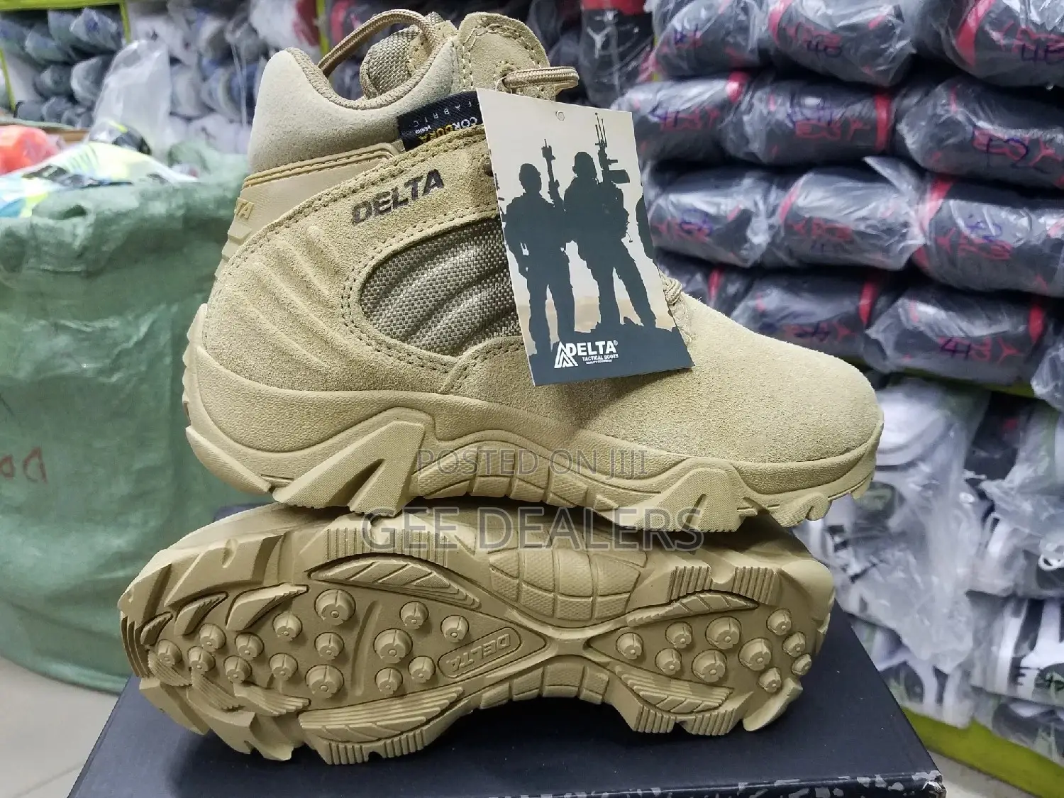 Delta Unisex Low Cut Tactical Military Boots