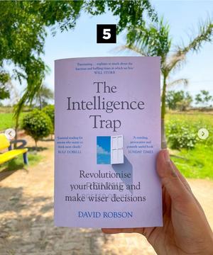 The Intelligence Trap Book by David Robson - main view
