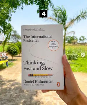Thinking Fast and Slow Book by Daniel Kahneman