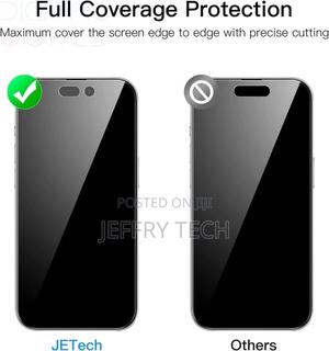 Privacy Screen Protector for iPhone 14 Pro Max 6.7-Inch. - thumbnail 2