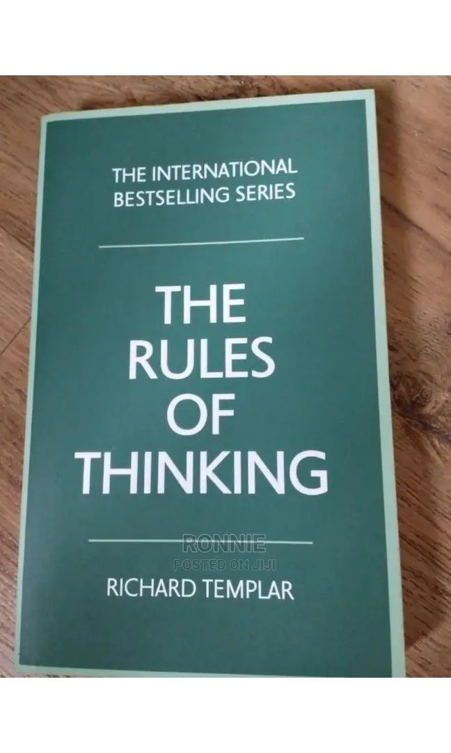 The Rules Of Thinking Books By Richard Templar