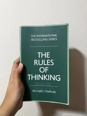 The Rules Of Thinking Books By Richard Templar