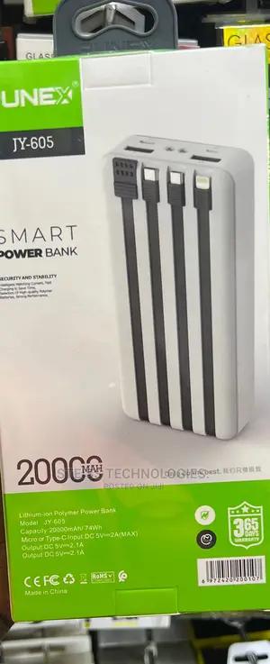 Punex 20000mah Smart Powerbank.