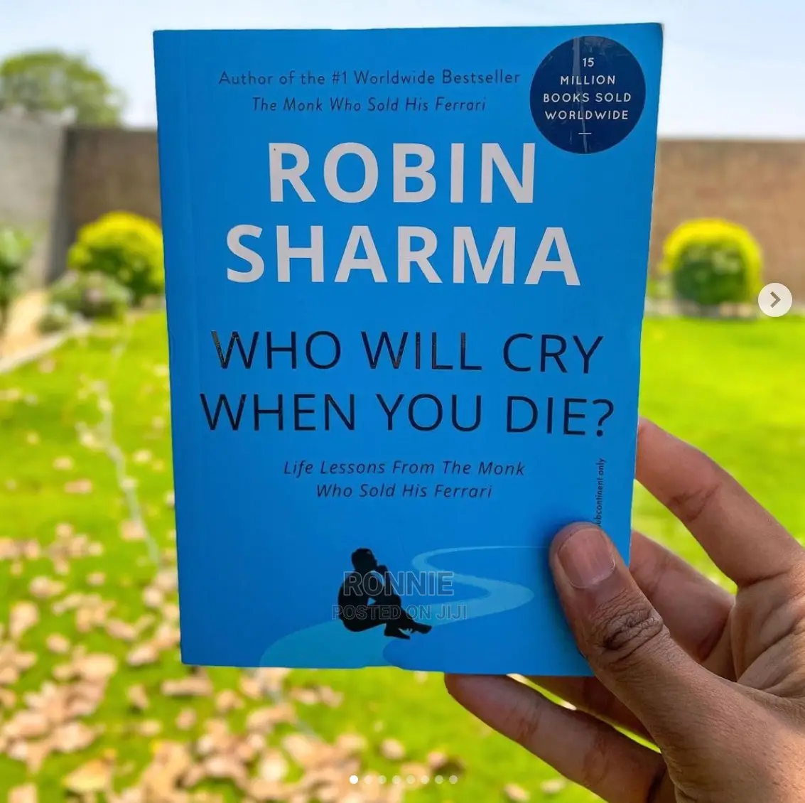 Who Will Cry When You Die?Book by Robin Sharma