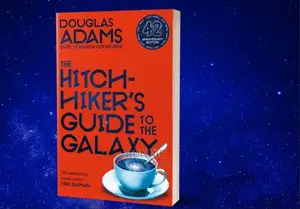 The Hitch Hiker's Guide to the Galaxy Book by Douglas Adams