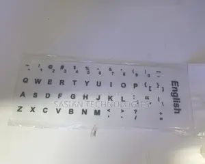 White Keyboard Sticker Available