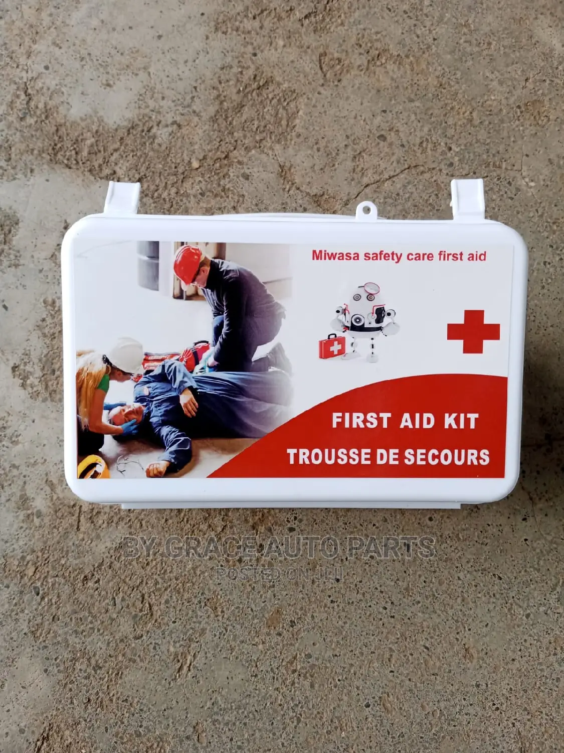 White First Aid Box