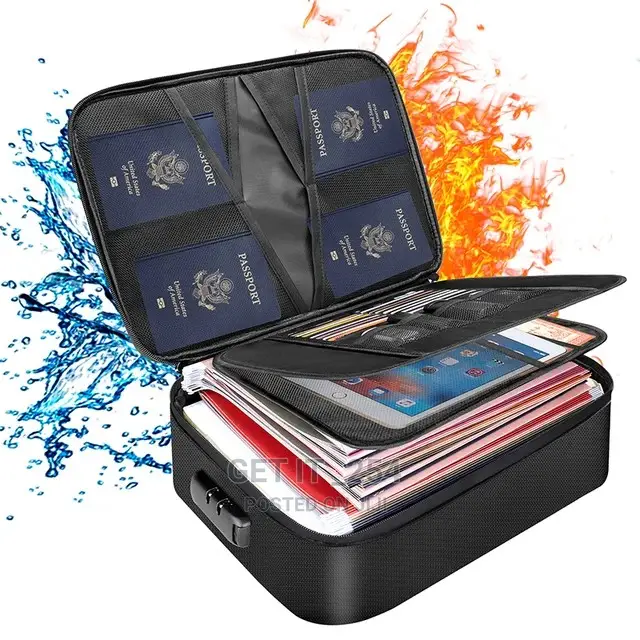 Fireproof Bag For Documents + Small One