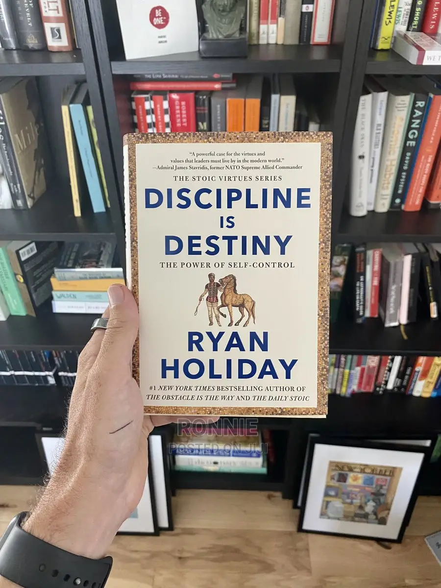 Discipline Is Destiny Book by Ryan Holiday