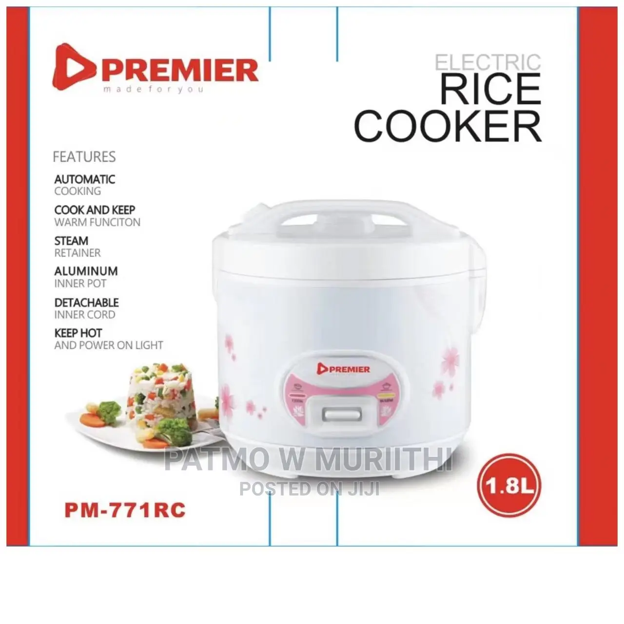 Rice Cooker 1.8L