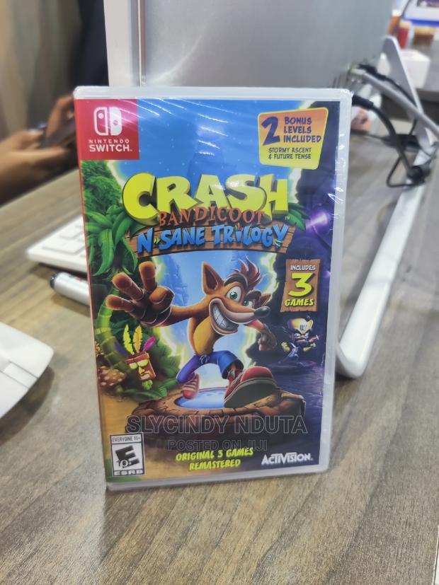 Nintendo Switch Crash Bandicoot Game - main view
