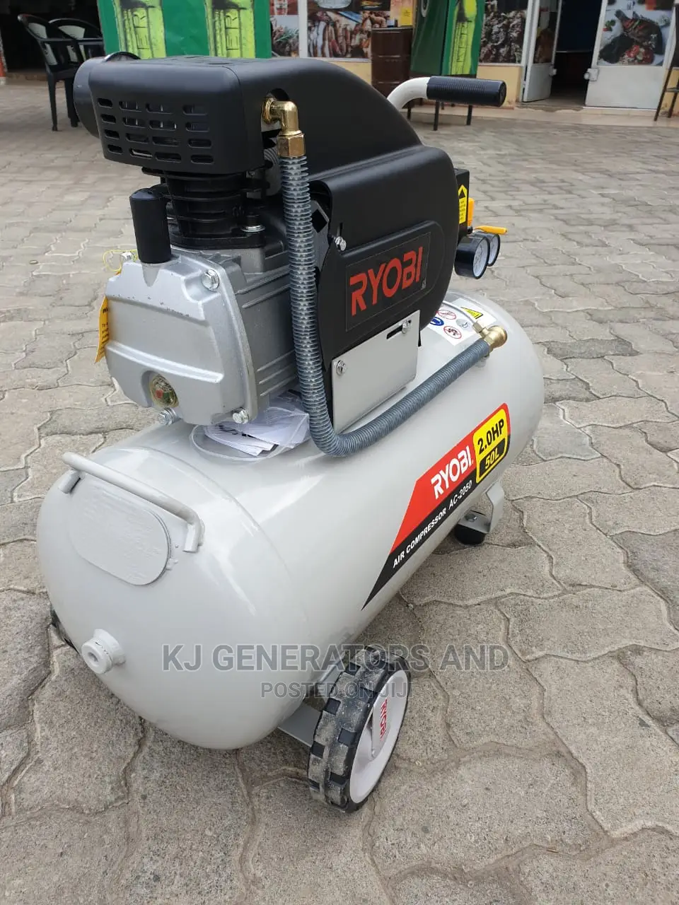 Electric Air Compressor With Spray Gun Kit(50litres)
