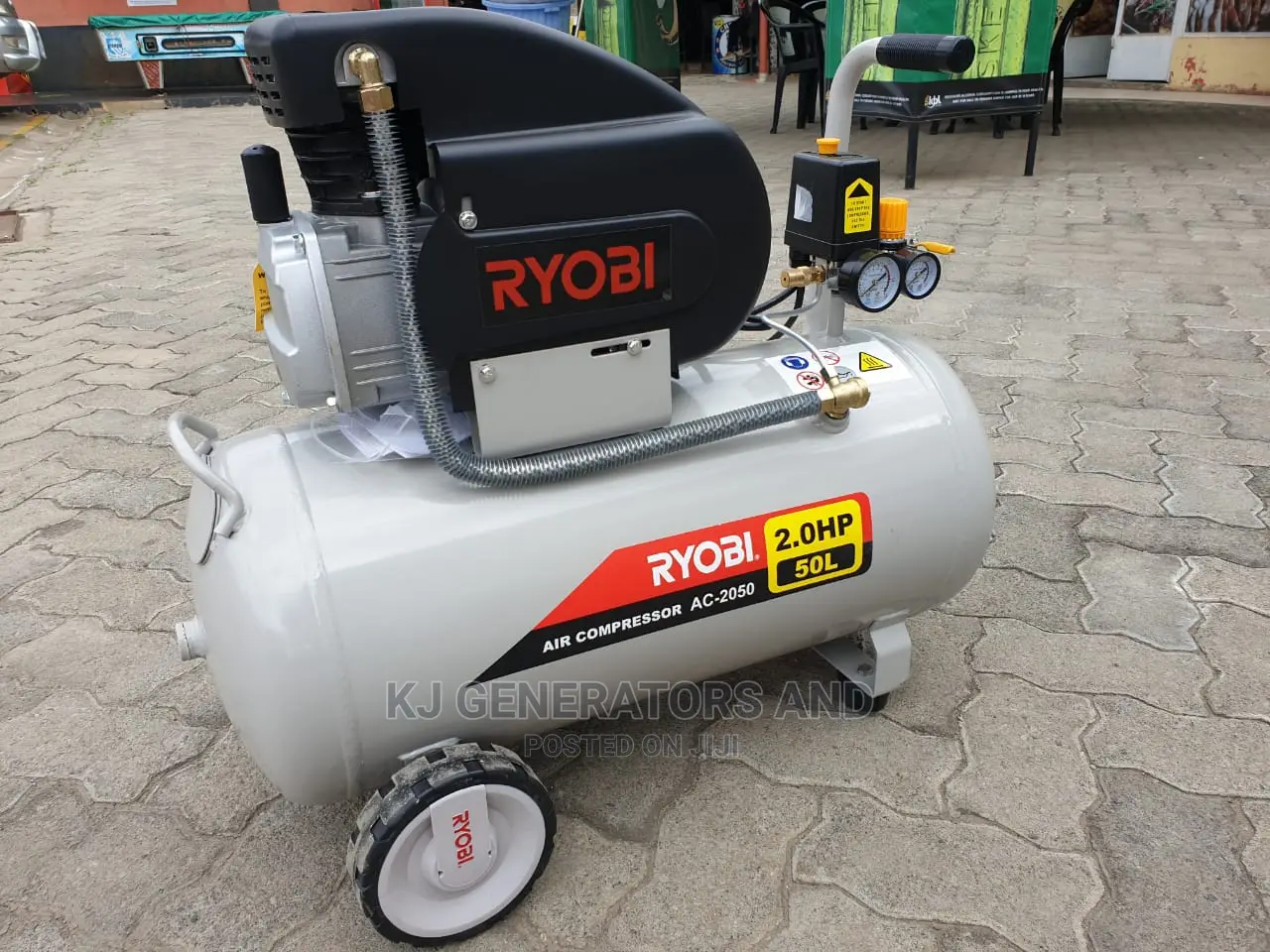 Electric Air Compressor With Spray Gun Kit(50litres)