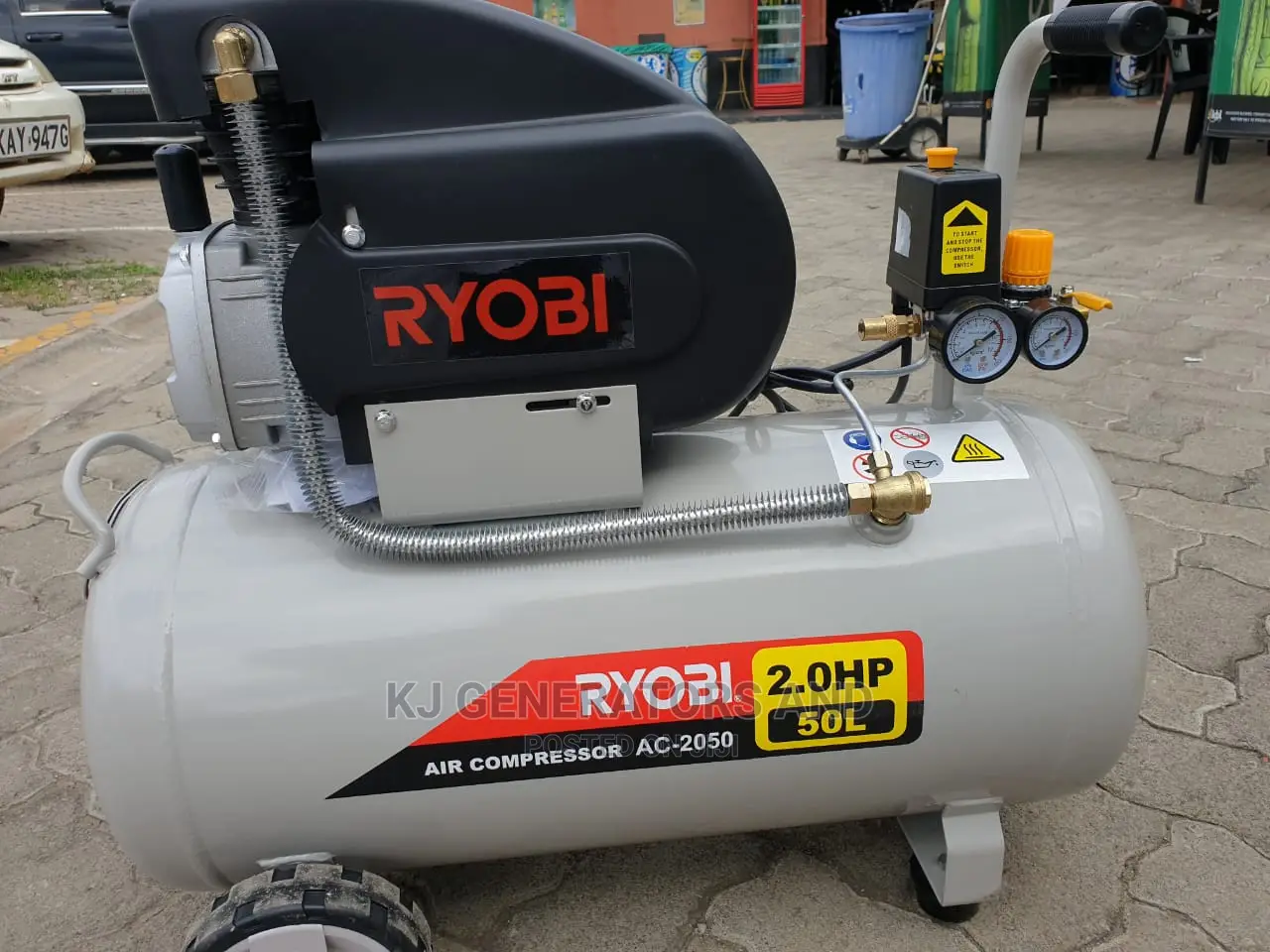 Electric Air Compressor With Spray Gun Kit(50litres)