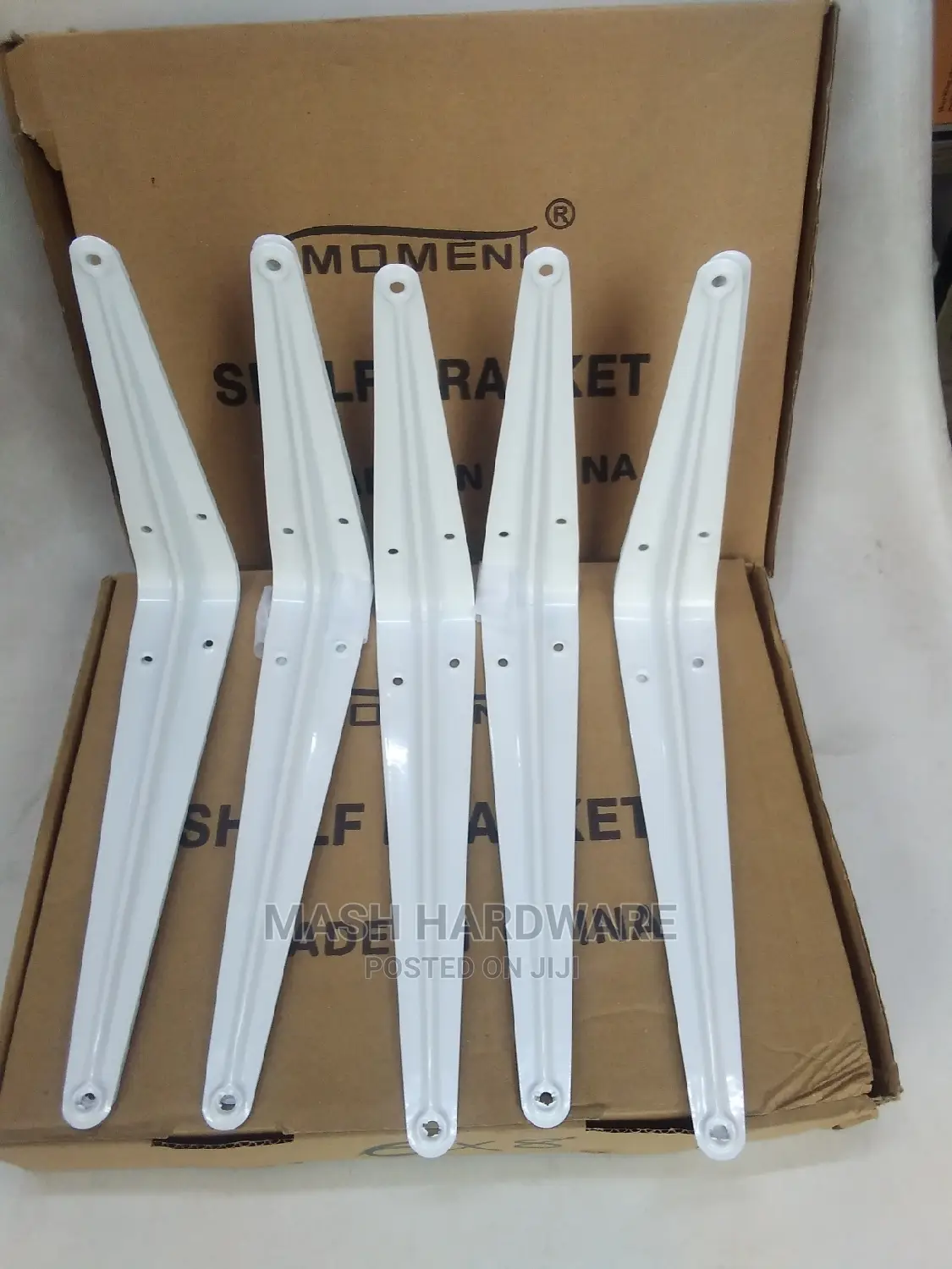 6*8 White Shelf Brackets