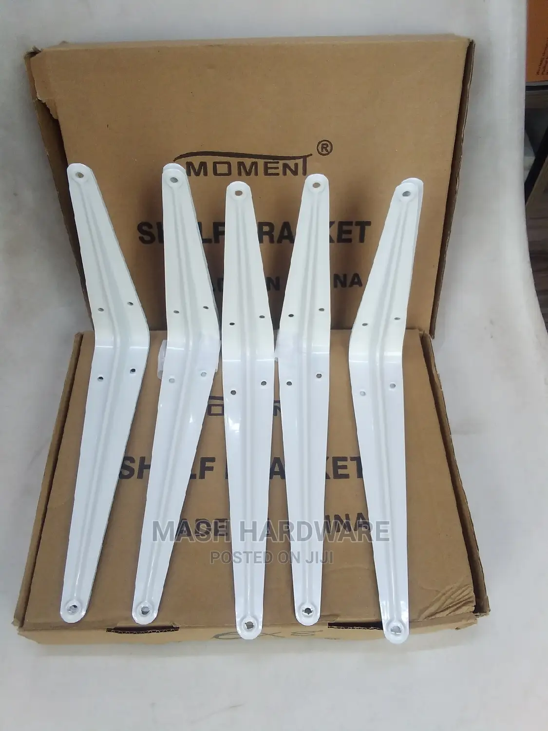 6*8 White Shelf Brackets