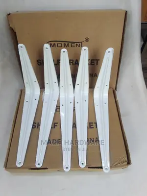 6*8 White Shelf Brackets