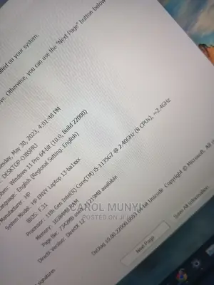 Laptop HP Envy 13 16GB Intel Core I5 SSD 1T