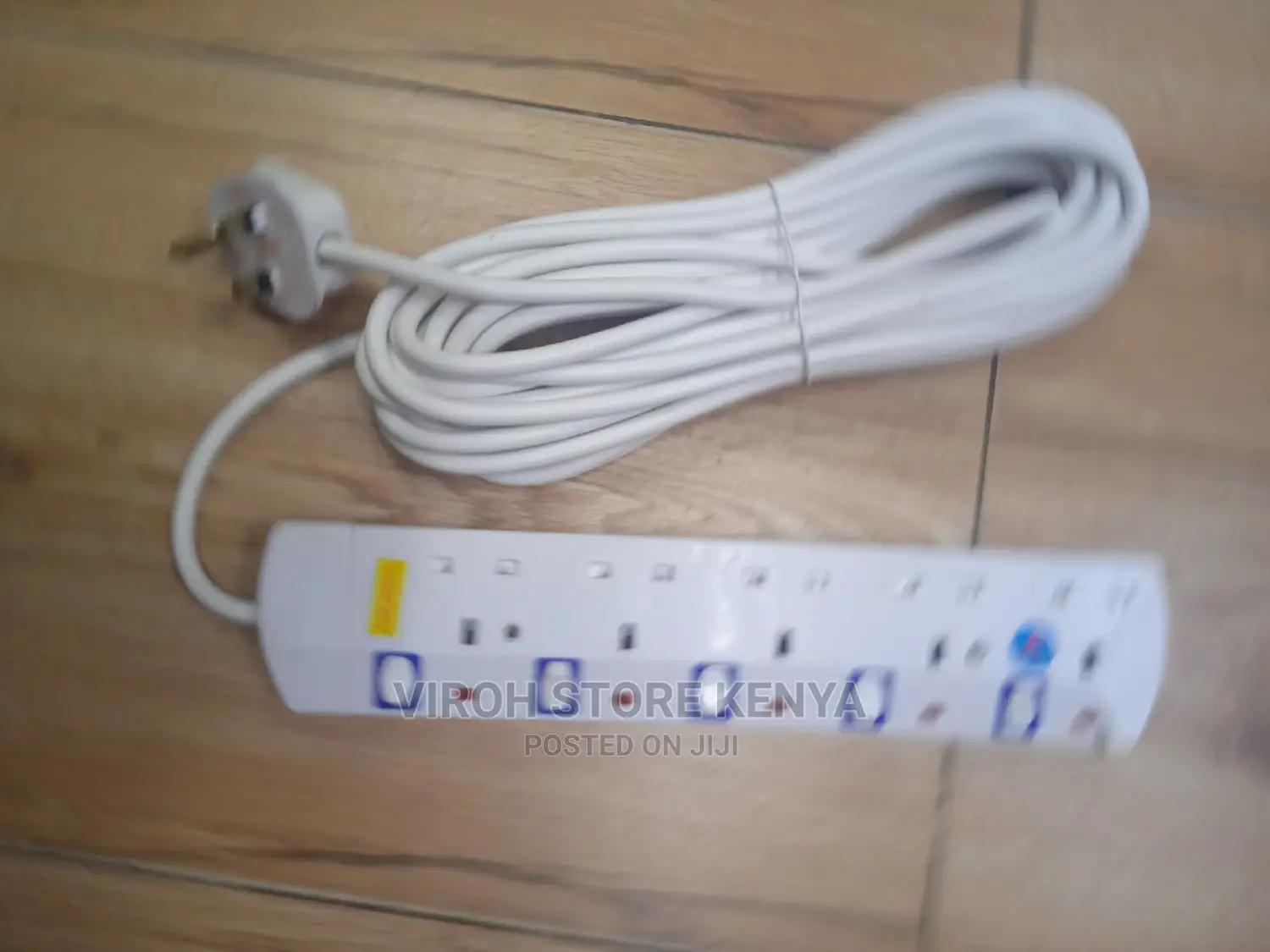 Surge Protector Extension Cable 10metres Long 5 Ports