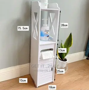 Wooden Toilet/Bathroom Organizer