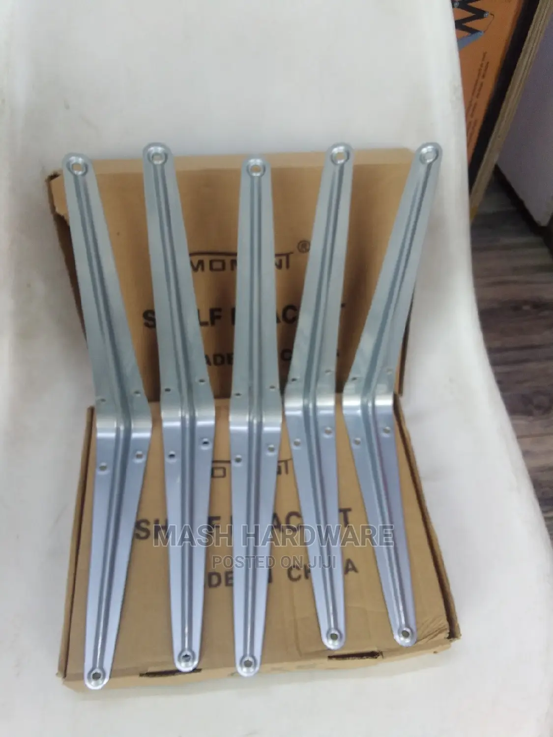 8*10 Grey Shelf Brackets