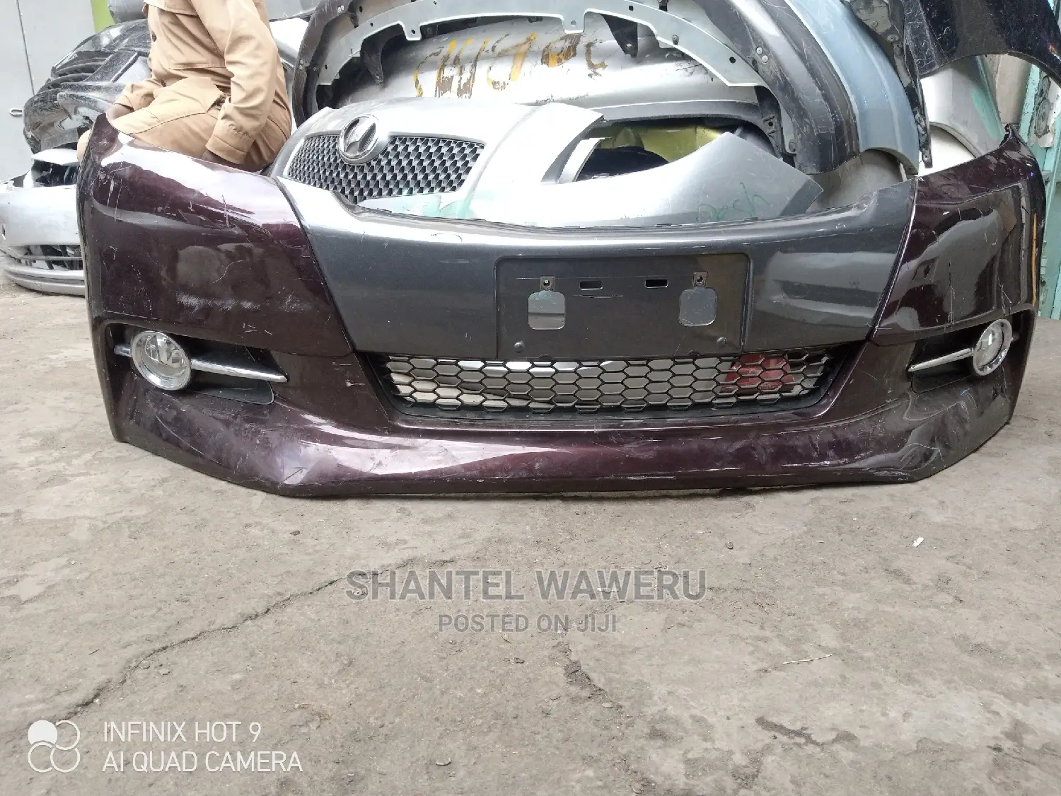 Wish 2015 Front Bumper