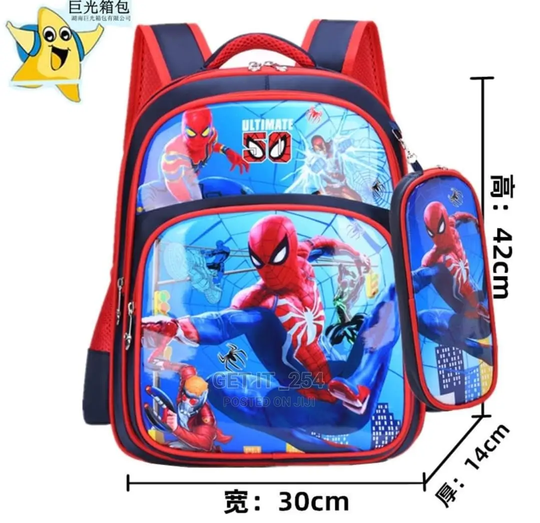 Cartoon Themed School Bags