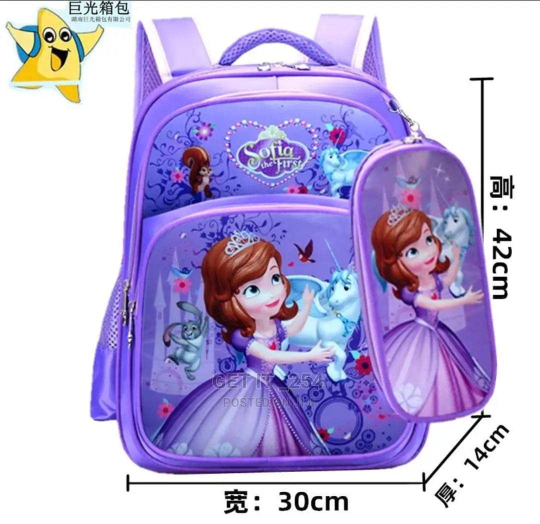 Cartoon Themed School Bags
