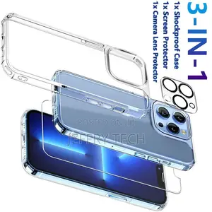 For iPhone 14 13 12 11 Pro Max Shockproof Case Screen Prote