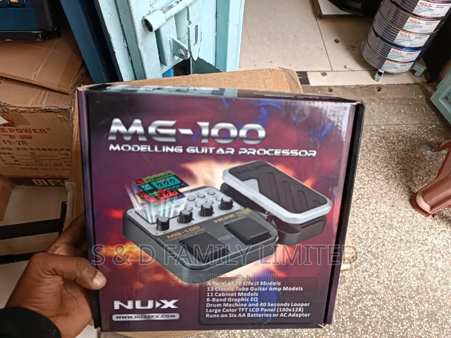 Nux Mg 100 Guitar Effect