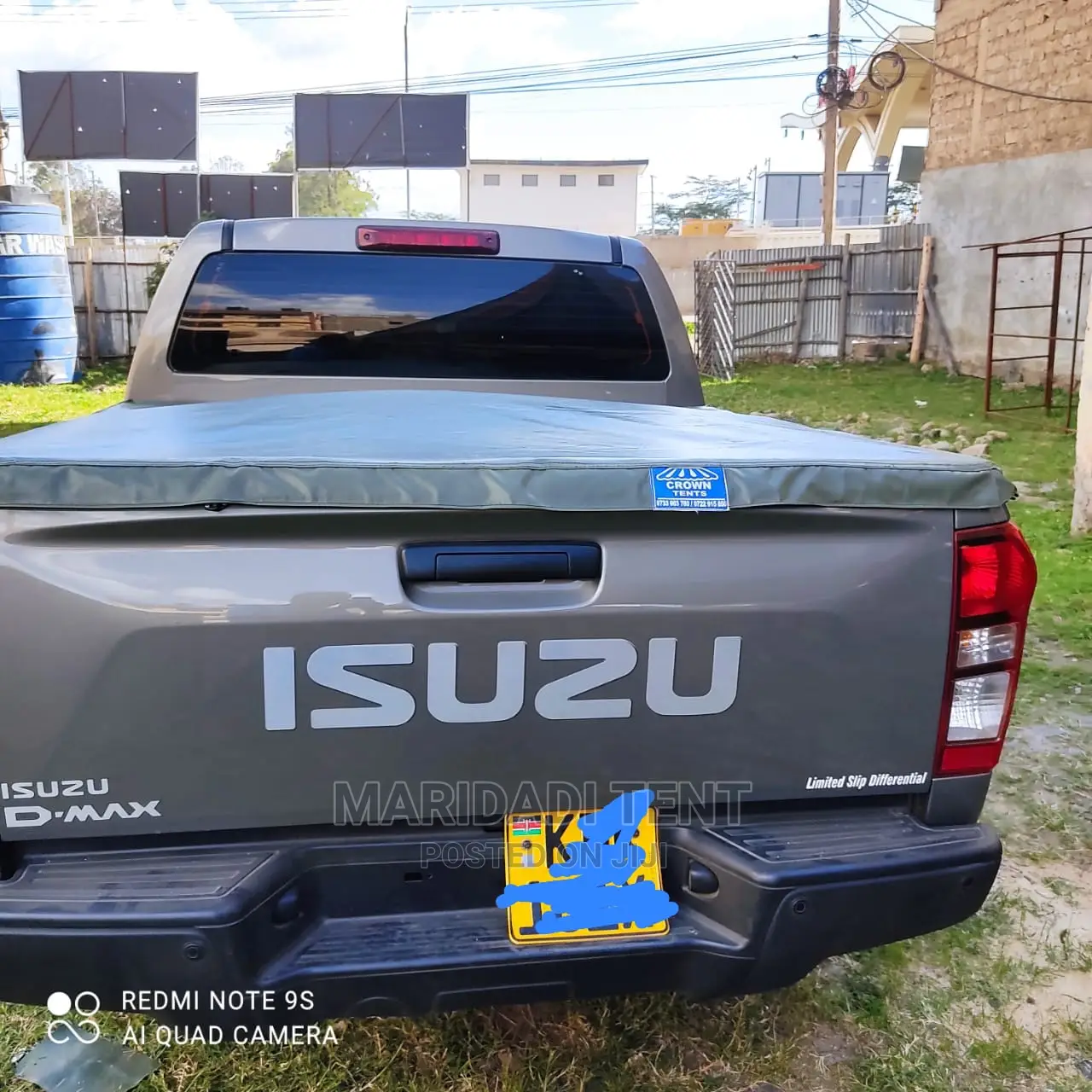 Pickups D/Cab Tent Canvas Cover