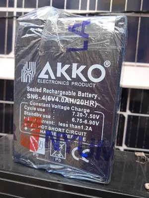 6V 4.0ah Lead Battery Sealed Toy Small Rechargeable Battery