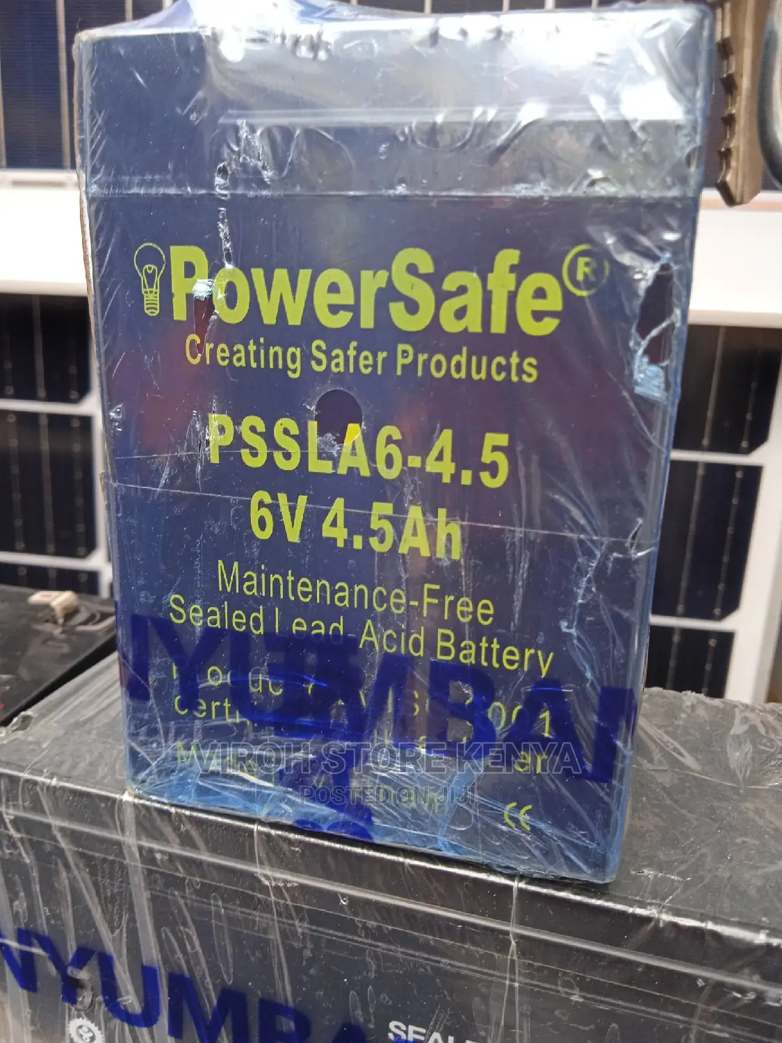 Powersafe 6V Battery Rechargeable 4.5AH Lead Battery