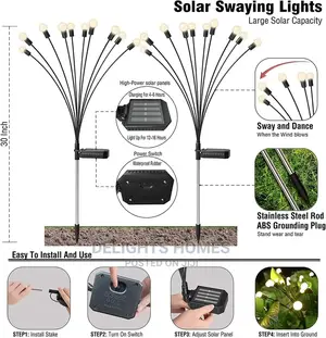 Solar Flower Lights*